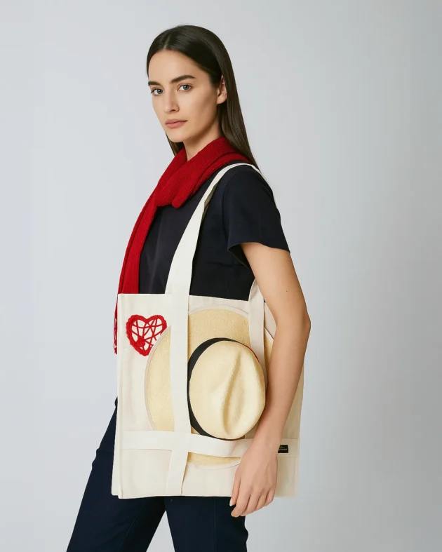 Eco bolsa porta sombrero