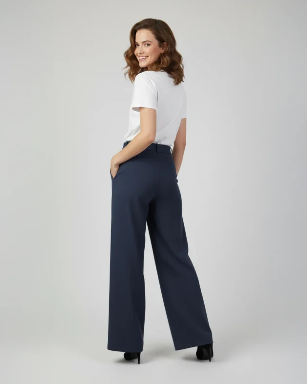 Pantalón Gris Azulado