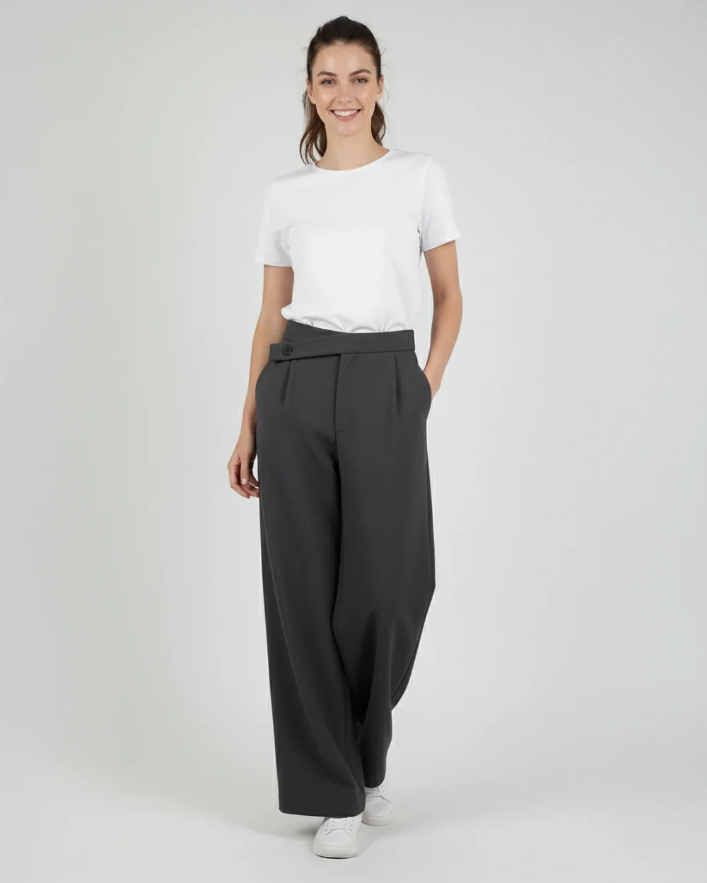 Pantalón Gris Ratón