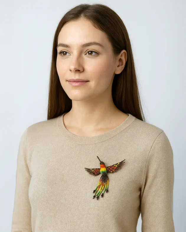 Prendedor Colibrí